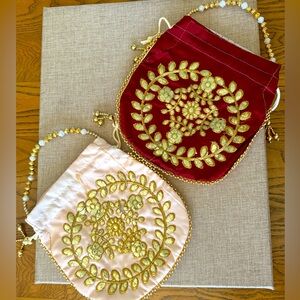 Vintage Potli Bags, Jewelry and Coin Purse